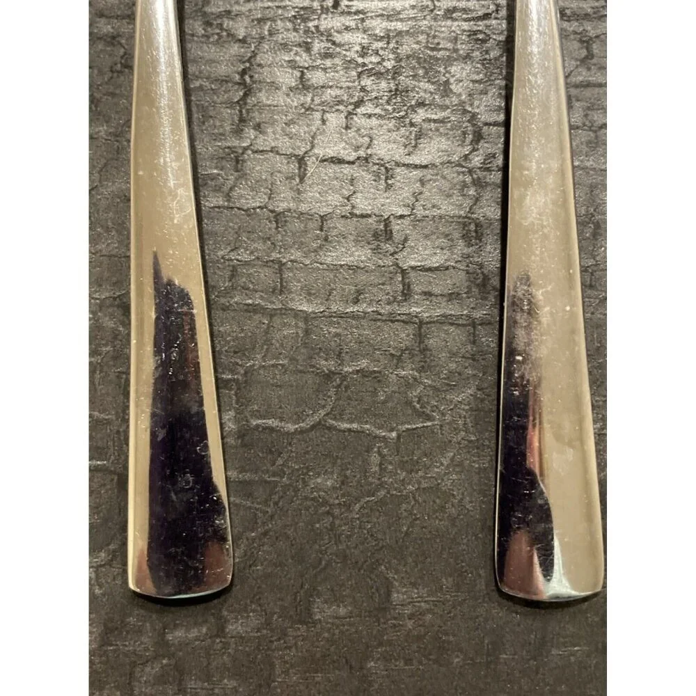 Oneida Stainless Steel‎ Set Of 4 Tablespoons Spoon Square Bottom